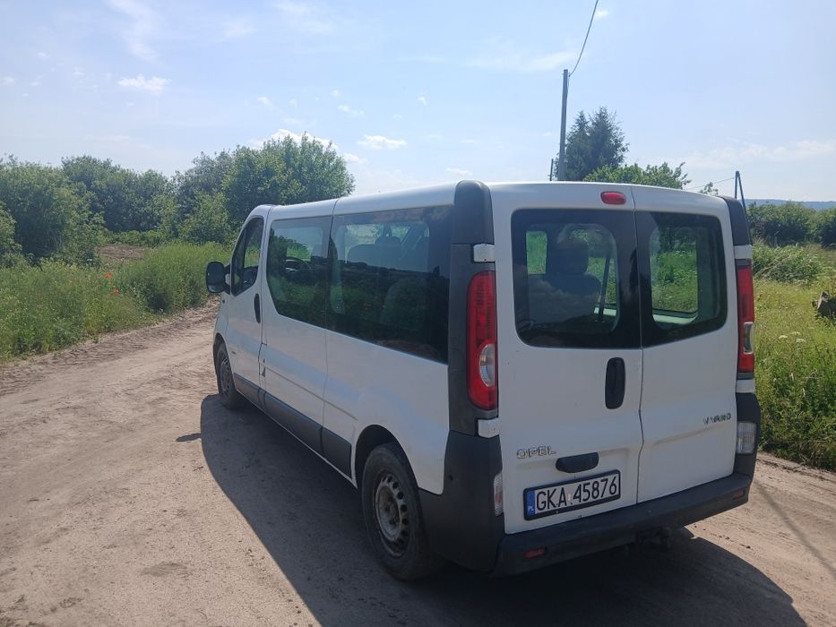 Opel vivaro 9-osobowy long 2.0 cdti cena z VAT