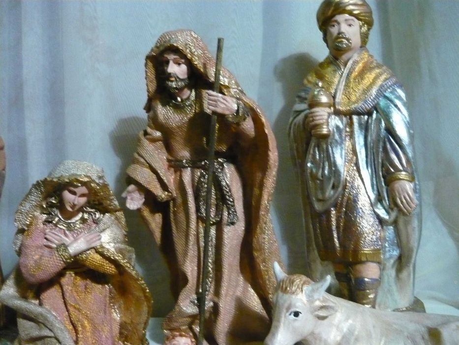 Presépio completo - 10 peças. 30cm