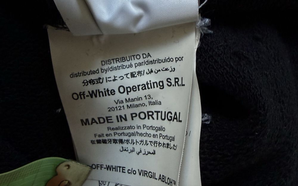 Худи off-white black в наличии