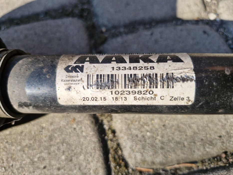 Przeguby. Półoś prawa i lewa do Opel Insignia A Lift 2.0CDTI 140km