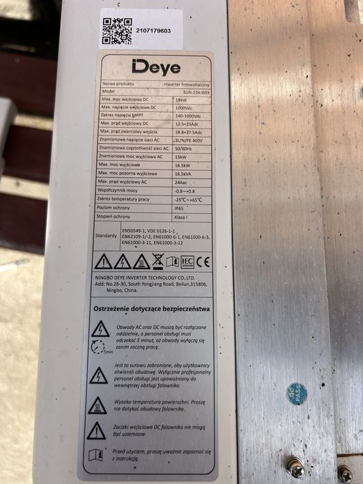 Falownik DEYE sun-15k-G03