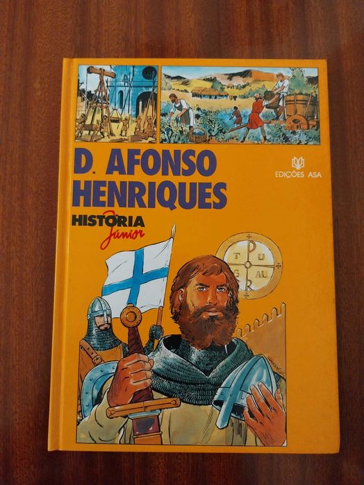 D. Afonso Henriques, História Júnior, livro Edições Asa