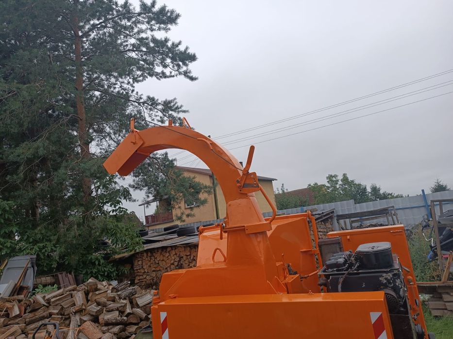 Wynajem rębak rozdrabniacz bardzo mocne diesla
