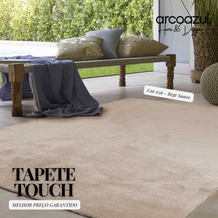 Tapete Touch - Melhor Preço Garantido - 200x290cm - By Arcoazul