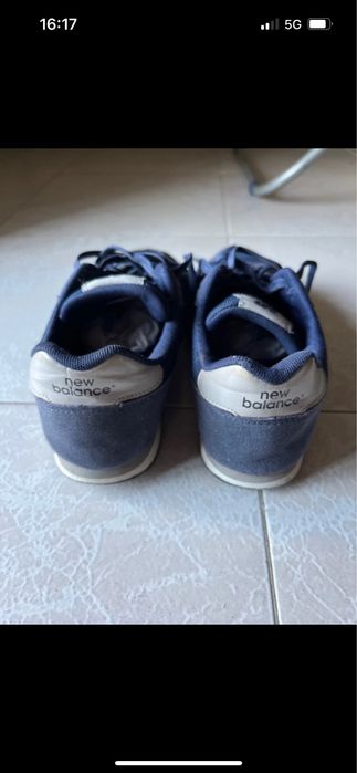 sapatilhas azuis NB