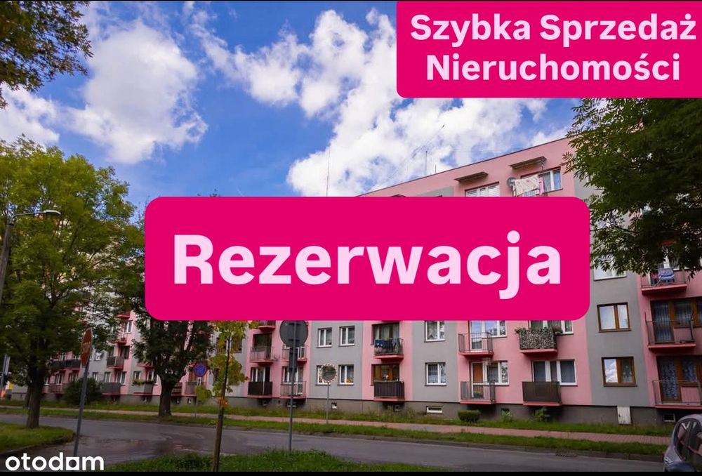rezerwacja     balkon, niski czynsz, Zawiercie Pomorska 39 - Centrum
