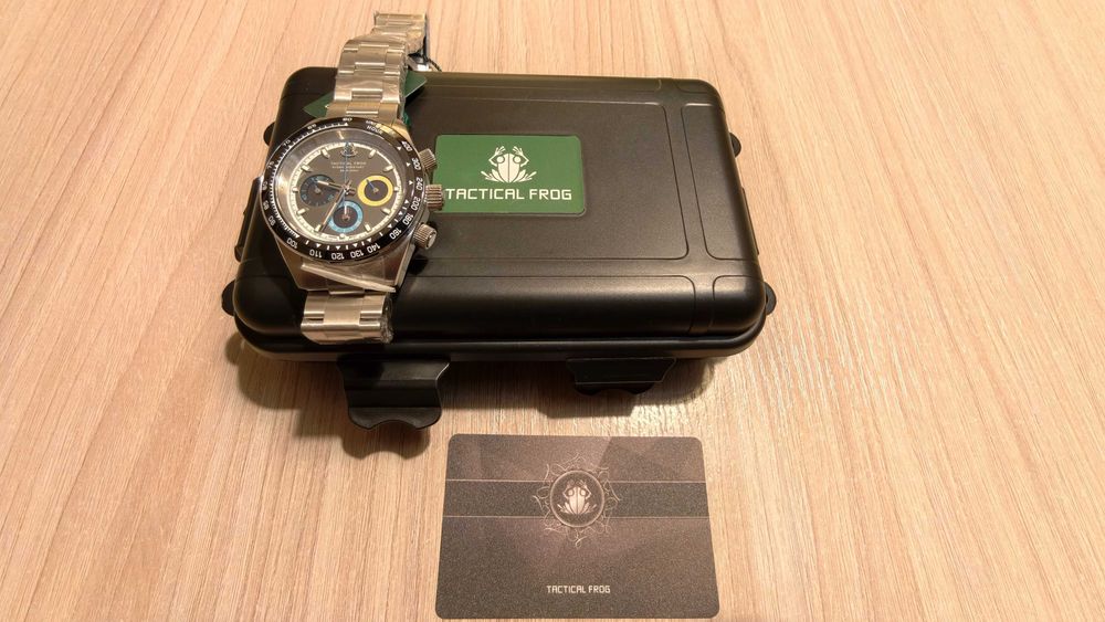 Tactical Frog VS75 Solar Chronograph V2. Сонячний хронограф із японським механізмом від Seiko