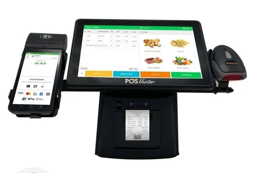 Пос каса 4 в 1, б/в