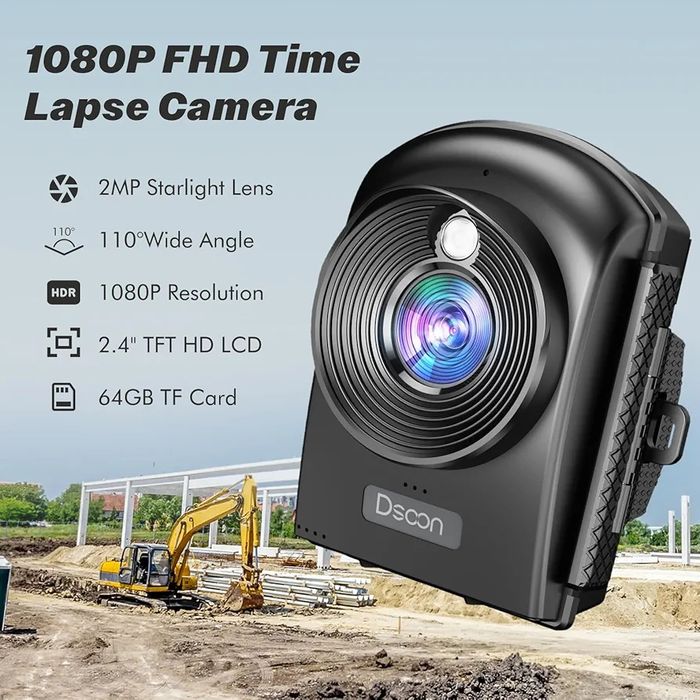 Time-lapse Camera Coming Soon, 1080P FHD Timelapse Camera Recording64752253445505122