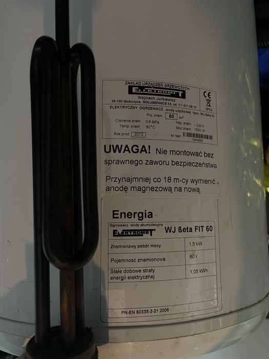 Bojler Elektromet fit 60l