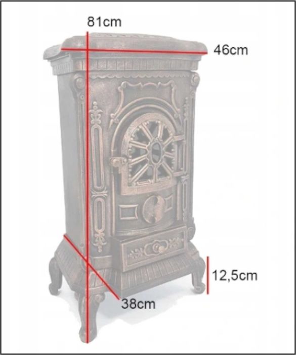 Salamandra Ferro Fundido 9Kw