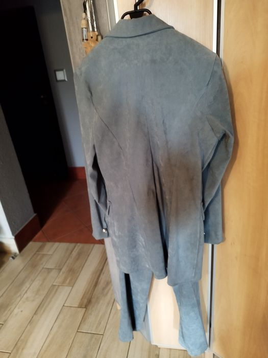 Żakiet komplet rozmiar 36 kolor szary