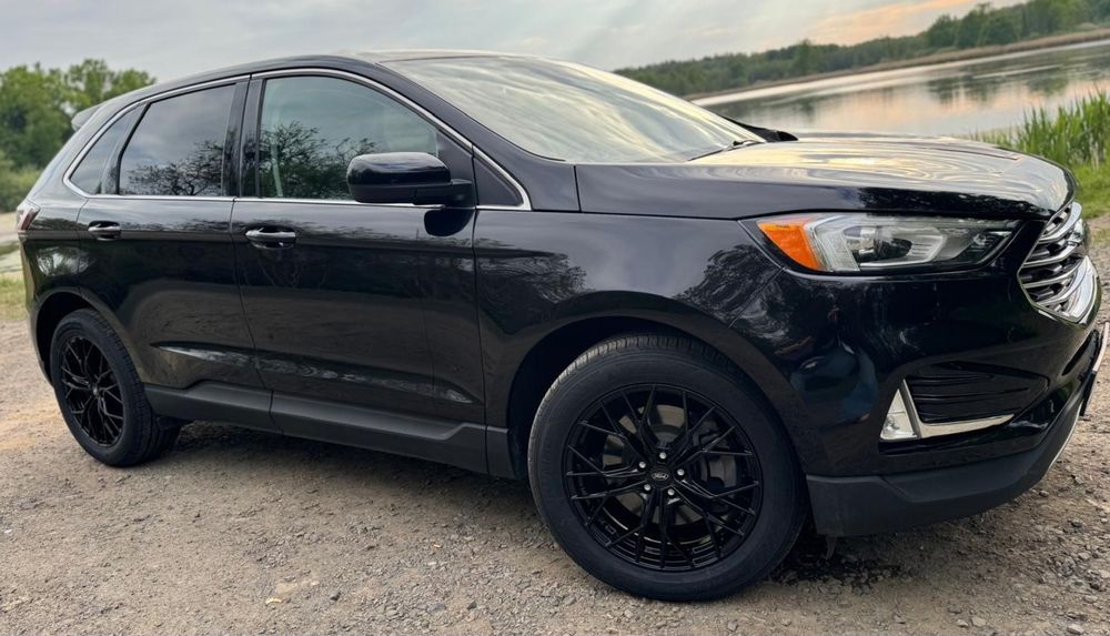 Ford 19 Czarne 5x108 Kuga EDGE Mustang Mach-E Puma S-Max Escape Felgi