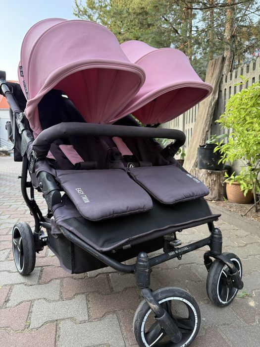 Wózek blizniaczy Baby Monsters Easy Twin cupcake