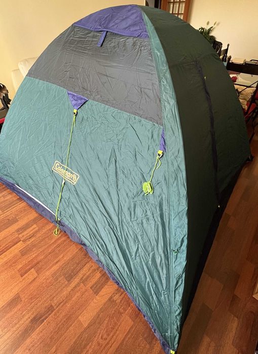 Tenda de Campismo Coleman, 3 pessoas, bom estado de conservação