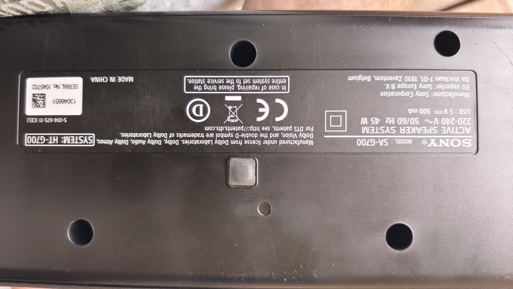 Soundbar Sony SA-G700
