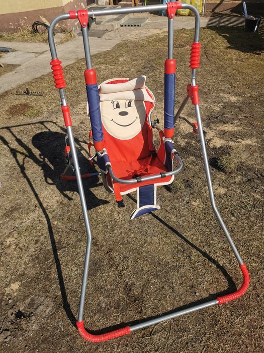 Huśtawka składana, przenośna.