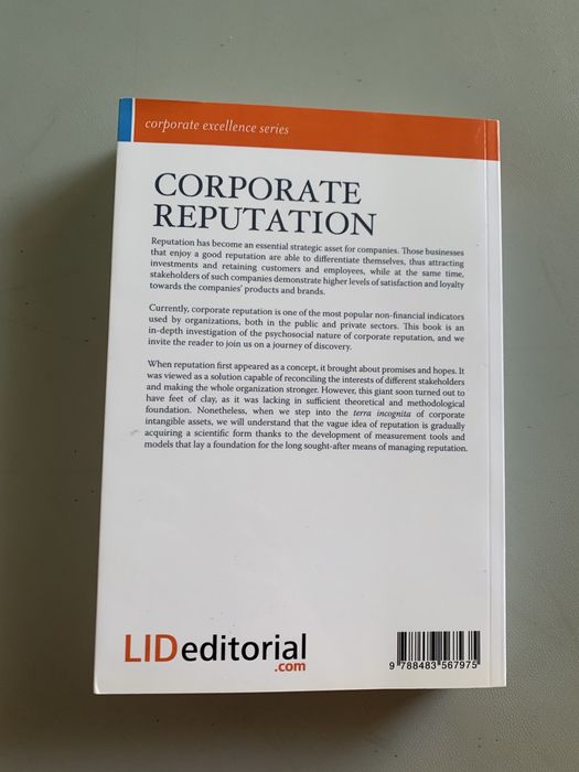 Livro Corporate Reputation