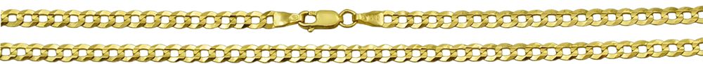 Złoty Łańcuszek Pancerka Pełna  Diamentowany  3,30 mm  pr 585