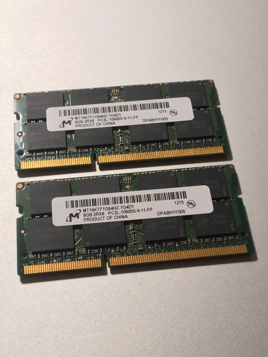 Memória RAM Crucial 16GB Kit 8GBx2