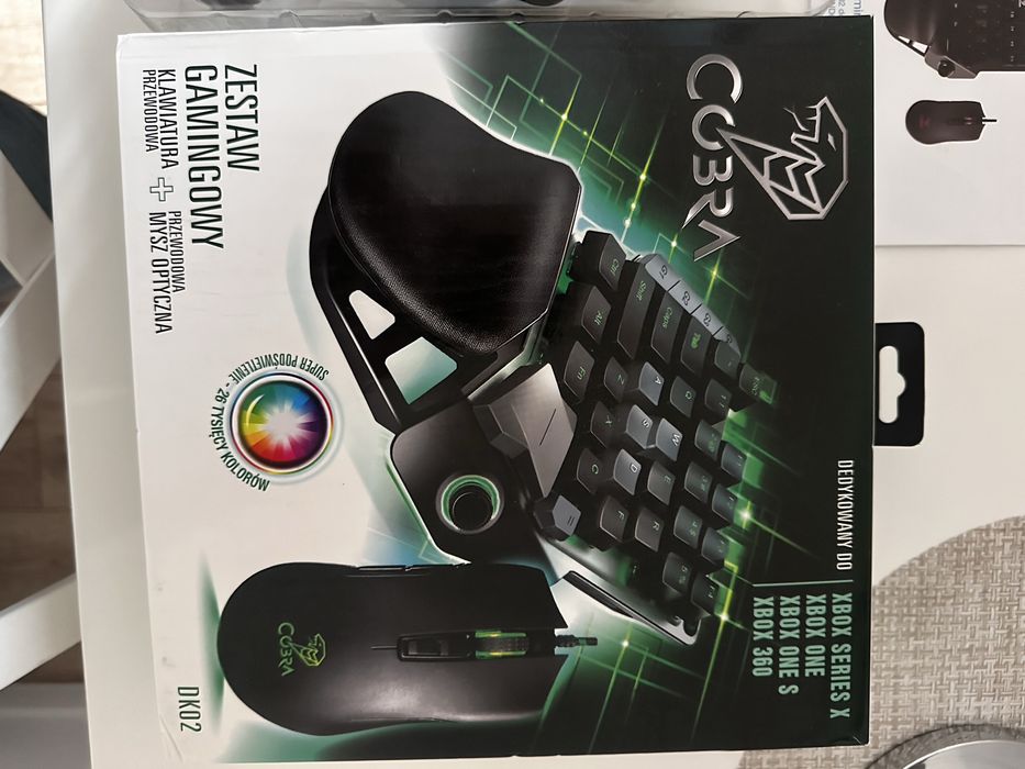 Zestaw gamingowy Cobra DK02