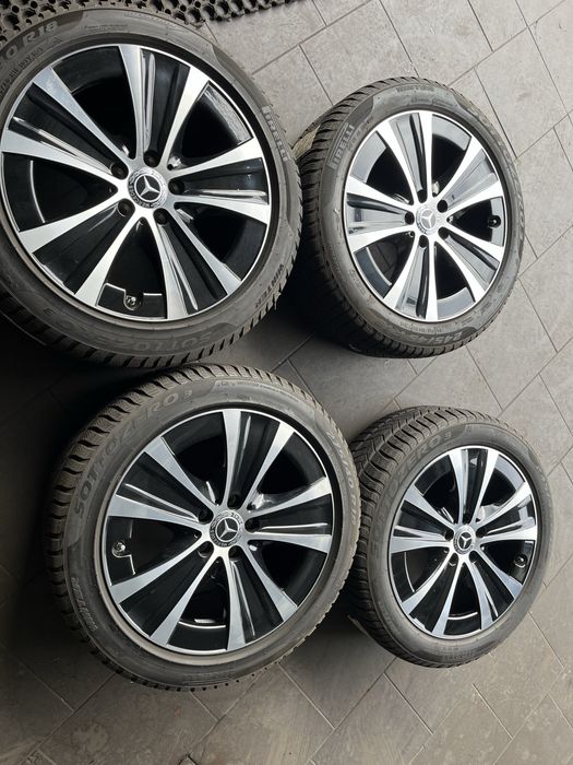 Felgi Mercedes S C E klasse dwie szerokości 18 cali jak nowe pirelli