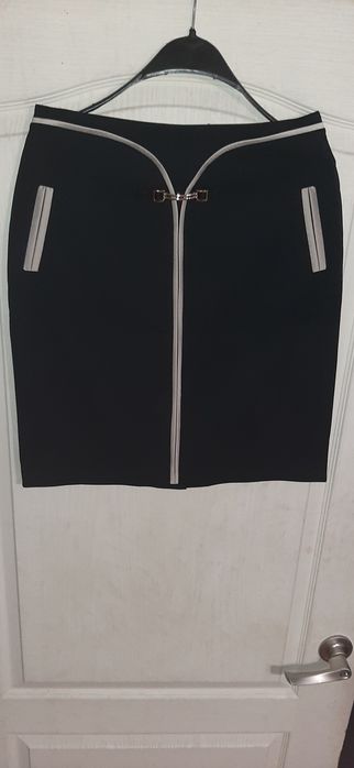 Юбка чёрная, классическая, карандаш, школьная