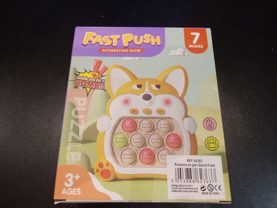 Konsola do gier quick push dla dzieci