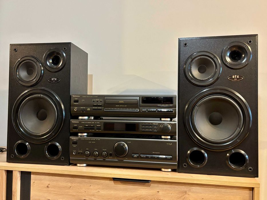 Tuner radiowy Technics ST-GT350 + akcesoria + dokumenty stan idealny
