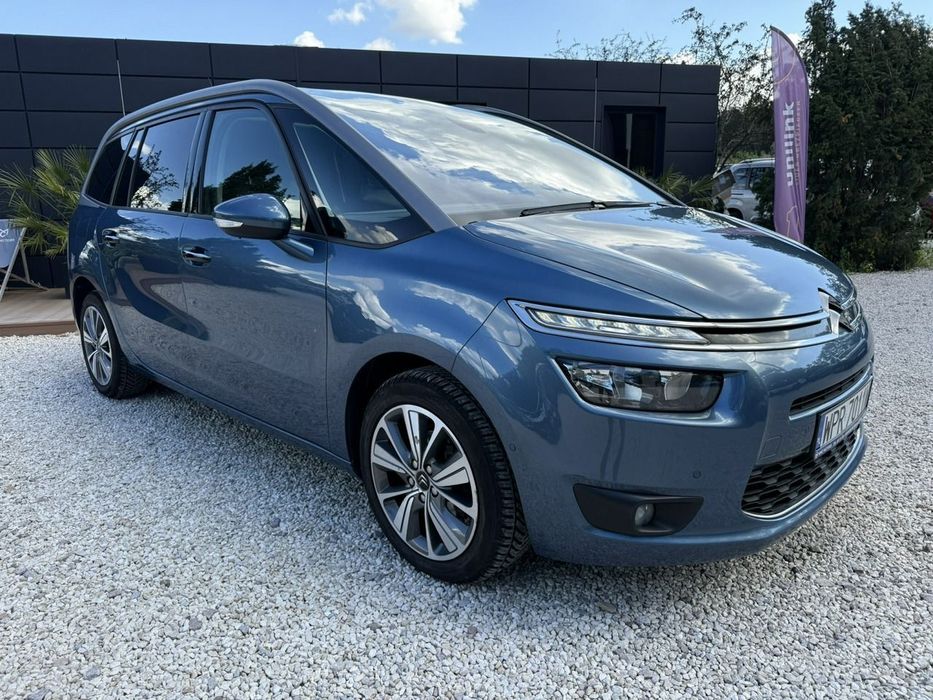 Citroën C4 Picasso 1.6 BlueHDi 120KM, 7OS, Panorama, automat, hak, masaże