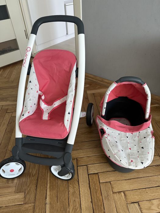 Коляска qunny 2 в 1 для ляльки, візочок для ляльки