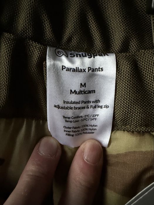 Тактичні утеплені штани Snugpak Parallax, Колір Мультикам