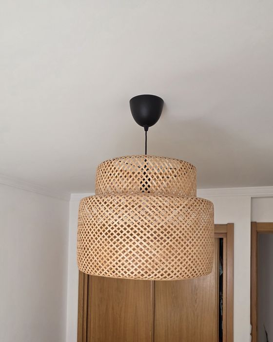 Candeeiro de palhinha