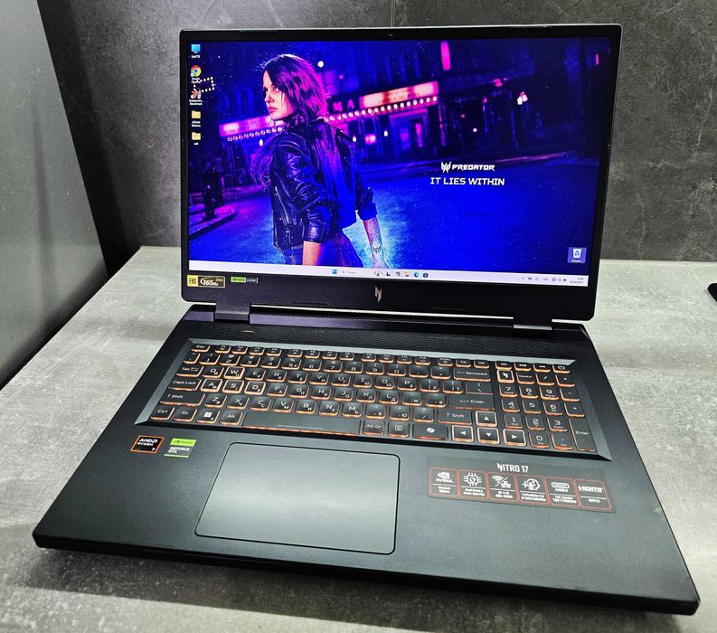 Ігровий Acer 17 Nitro RTX 4060/Ryzen 7/1Tb/16Gb DDR5