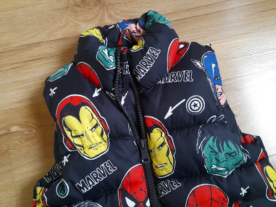 Bezrękawnik h&m marvel dla chłopca 122/128