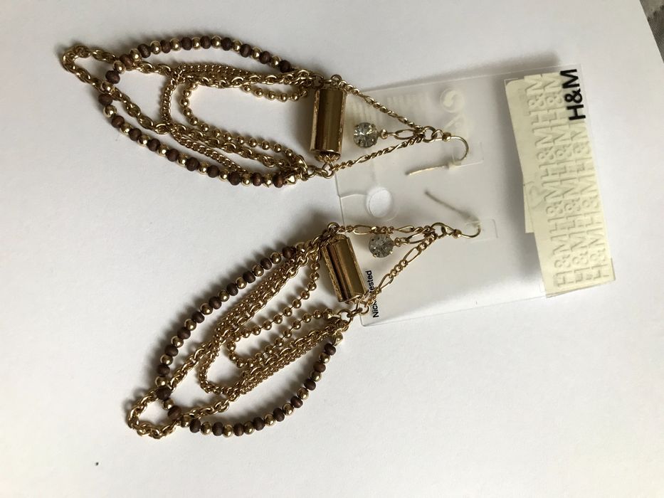 H&M kolczyki damskie  nowe