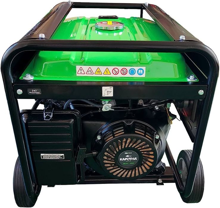 Бензиновий Генератор Kapotha PRO9000,однофазний,7.5 кВт