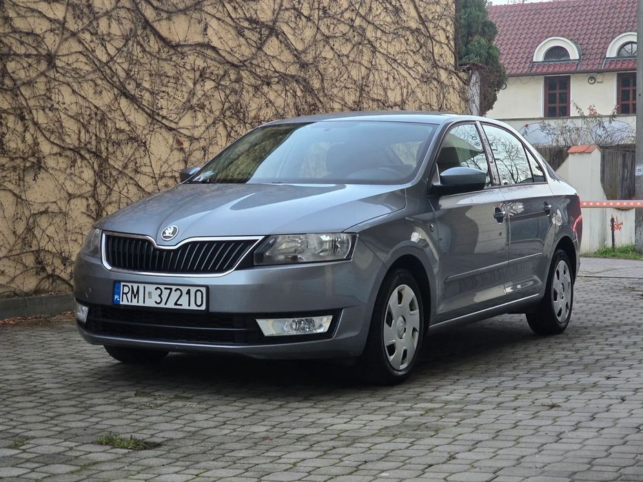Skoda RAPID Ekonomiczna benzyna - zadbana Skoda Rapid 1.2 salon PL