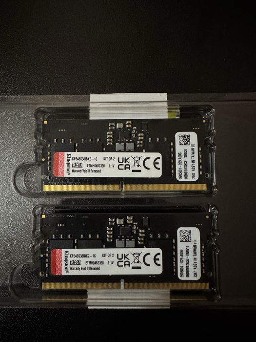 Оперативна пам'ять Kingston Fury Impact DDR5 2x8Gb