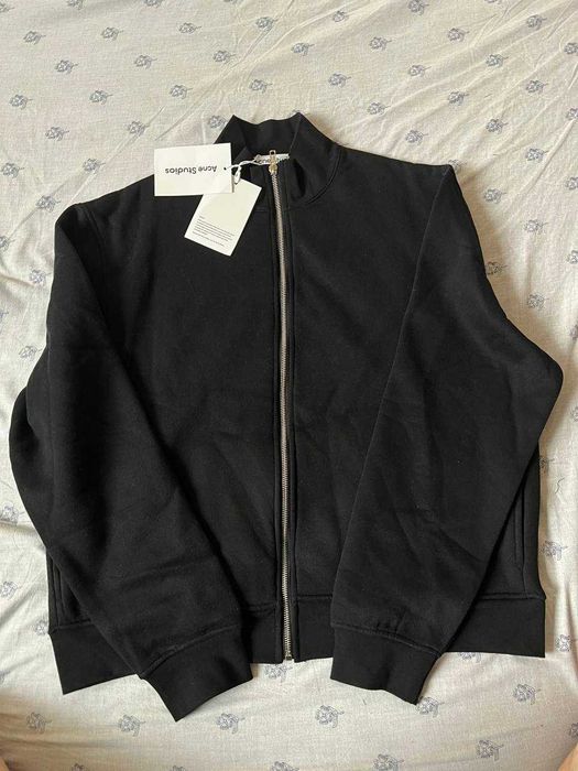 Acne Studios bluza czarna zip L