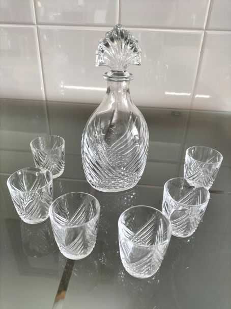 Garrafa de Cristal D’Arques com tampa