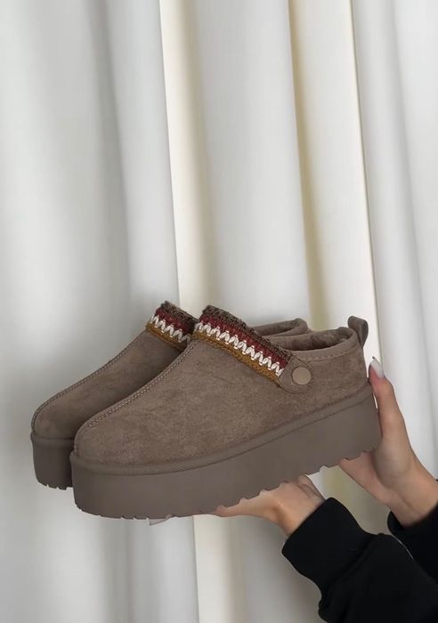 Угги коричневі | теплі |