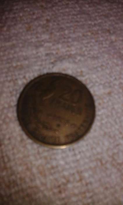 Moeda de 20 francos 1951