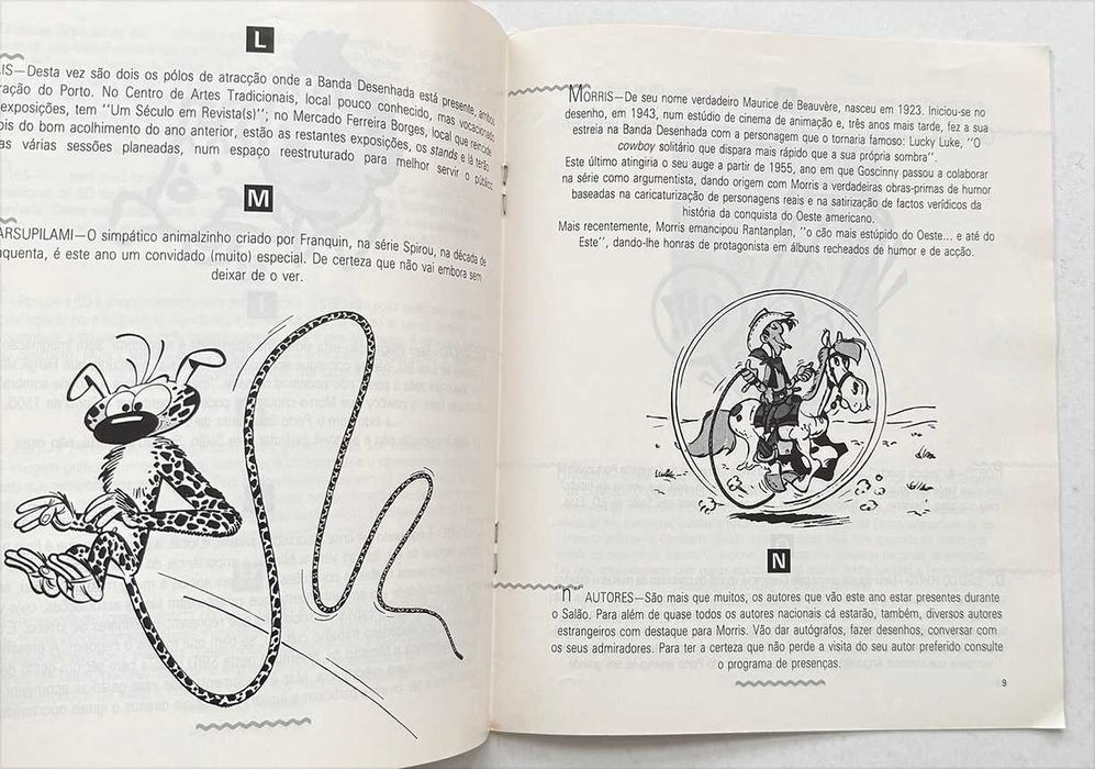 COMICARTE, 5º Salão Internacional de BD do Porto, 1989. Inclui homenagem a JOSÉ RUY. Em muito bom estado geral.