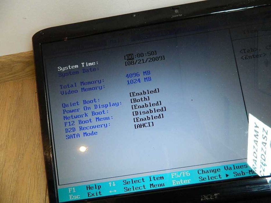 Acer Aspire 8942G Core i5-430 4GB DDR3