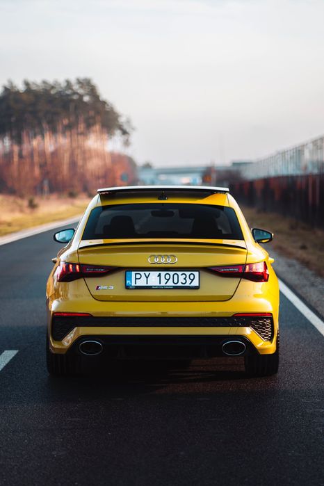 WYNAJEM Audi RS3 Sedan 400KM Wypożyczalnia aut sportowych Poznań