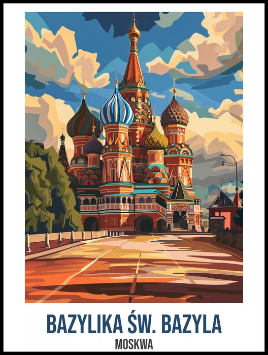 Plakat 75x100cm Bazylika św. Bazyla