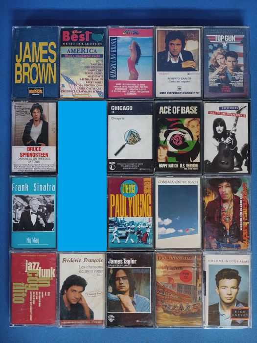 cassetes audio originais nº6
