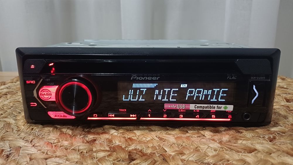 Radio samochodowe Usb Pioneer DEH-S120UB
