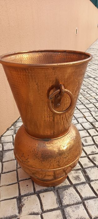 Jarrão grande em cobre/latão